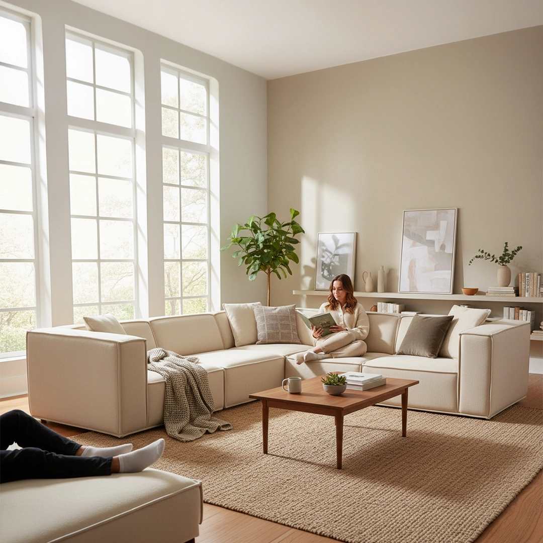 Lego Beşli Modüler Köşe Koltuk Takımı